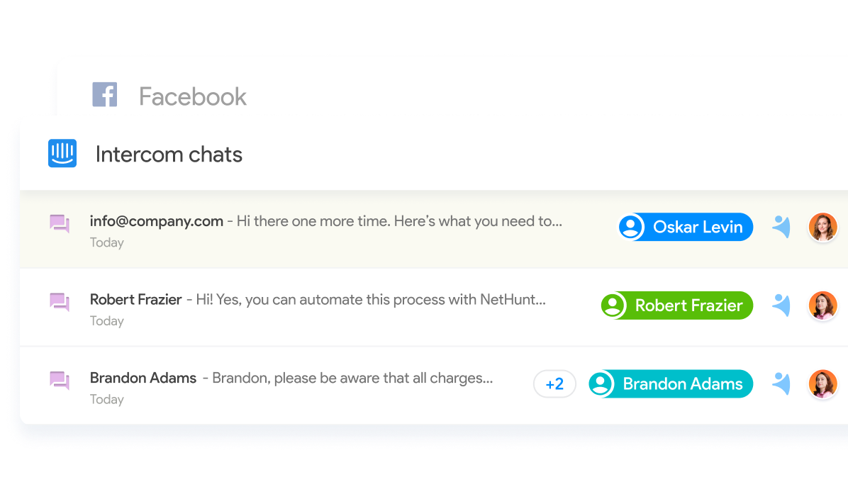 Create new sales<br> opportunities from chats screen
